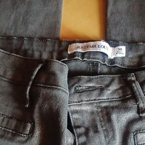 JustFab Charcoal Women's Jeans